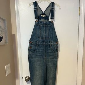 Madewell Straight Overalls